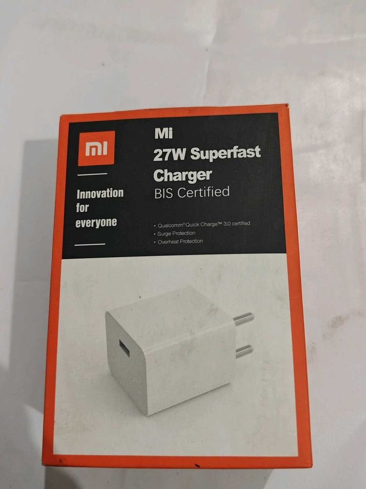 Mi 27W Superfast Charger - BIS Certified