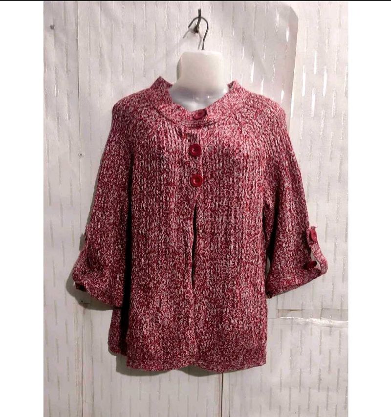 Thick Woolen Sweater For Women