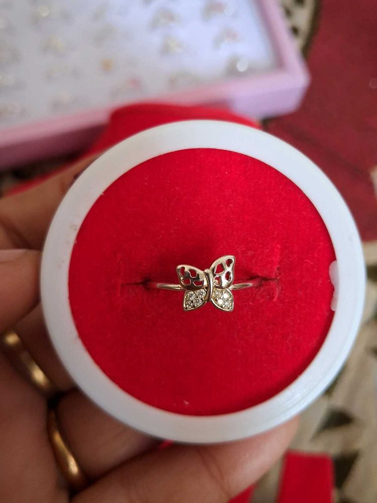 Delicate Butterfly Ring