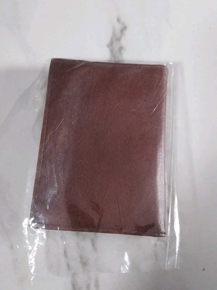 Classic Brown Leather Bifold Wallet