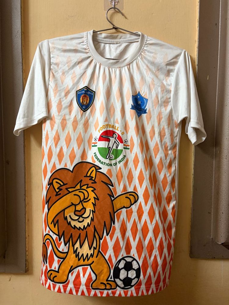 white jersey with shorts