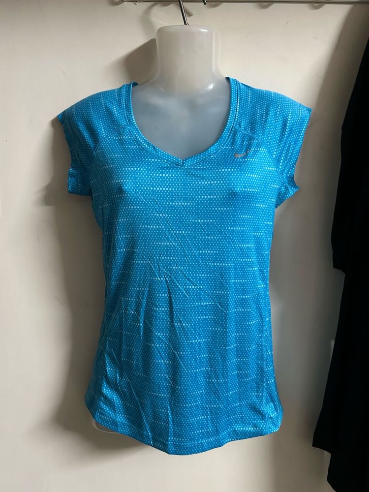 Blue Athletic T-Shirt
