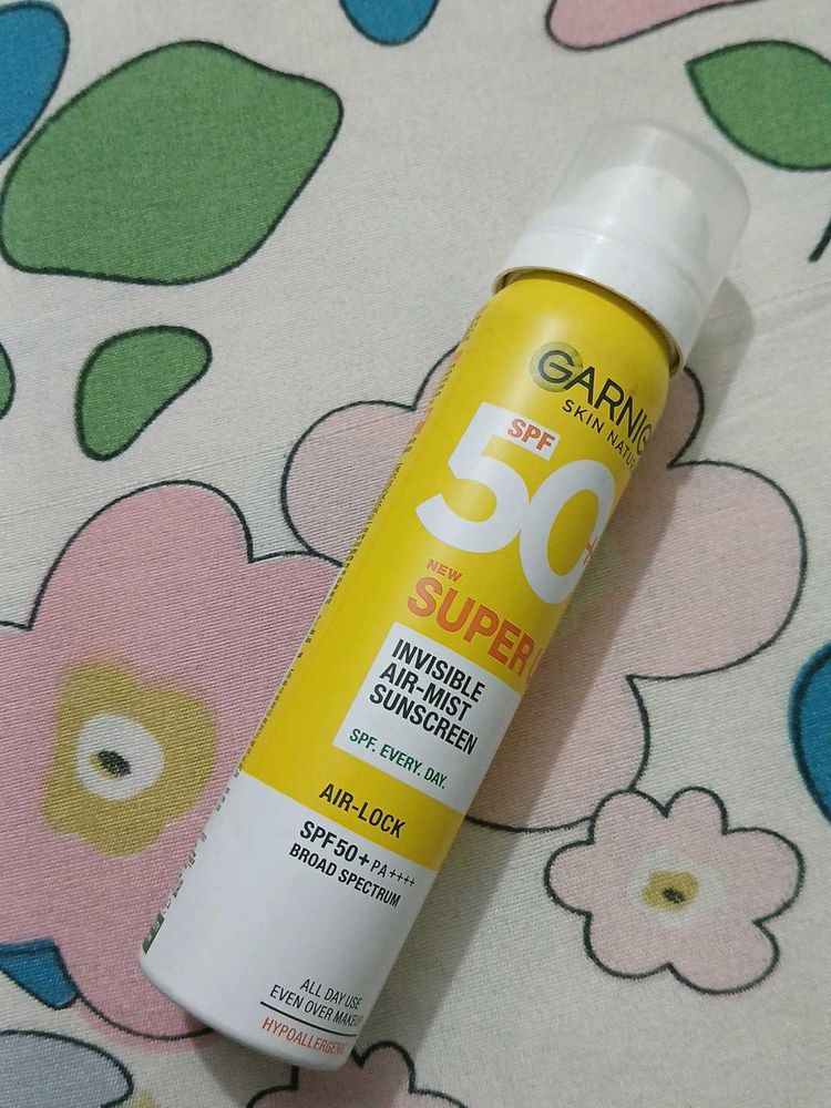 Garnier Super Invisible Air-Mist Sunscreen SPF 50