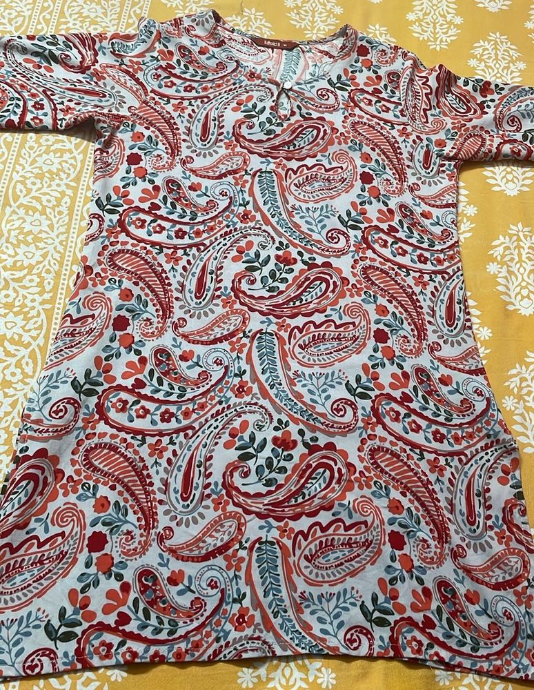women’s Paisley Print Kurta