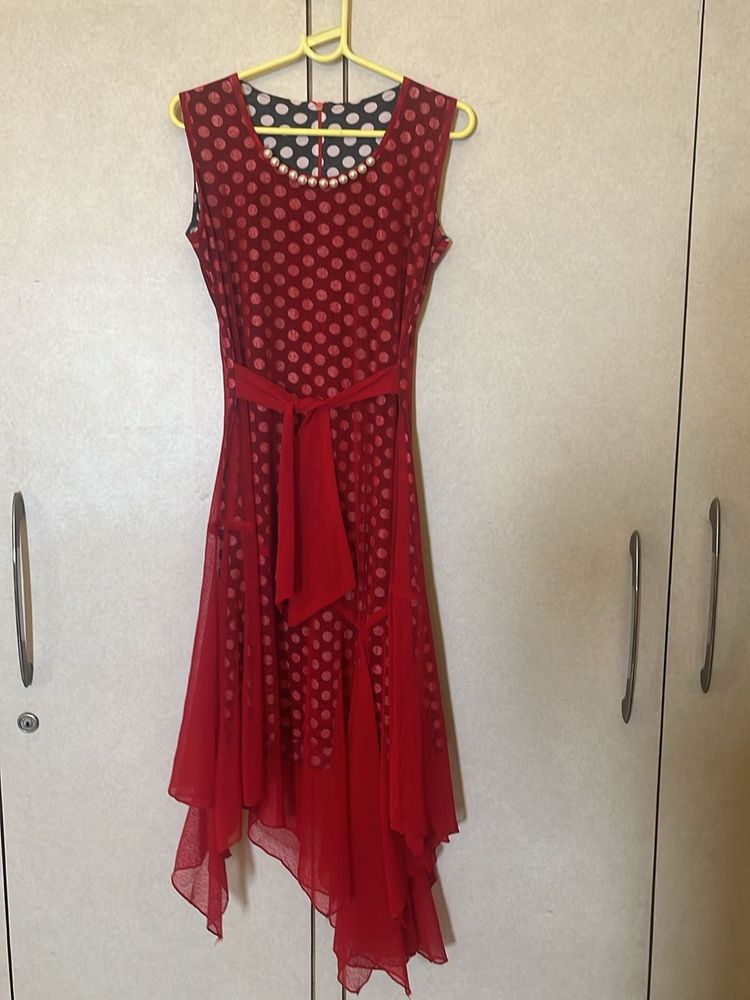 Red Polka Dot Dress