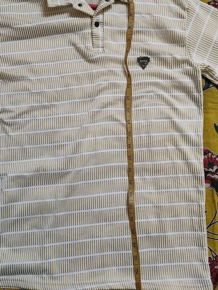 Vintage Striped Polo Shirt