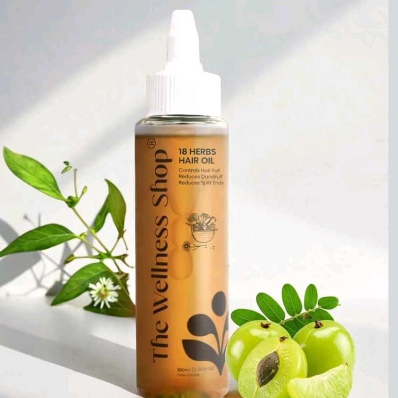 18 Herbs Hair Oil