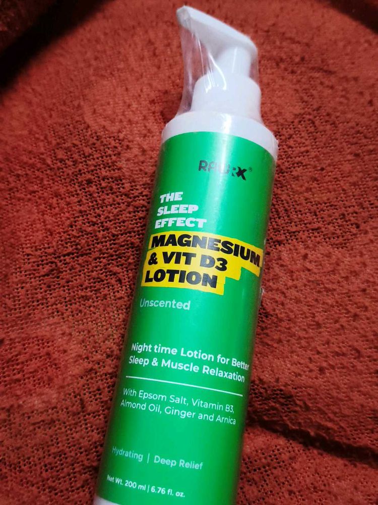 Rawx Magnesium &amp; Vit D3 Lotion