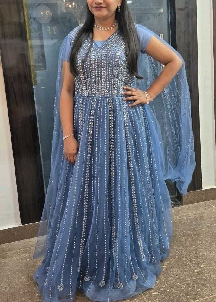🔥😍last price updated Wedding Party Wear Gown ❤️