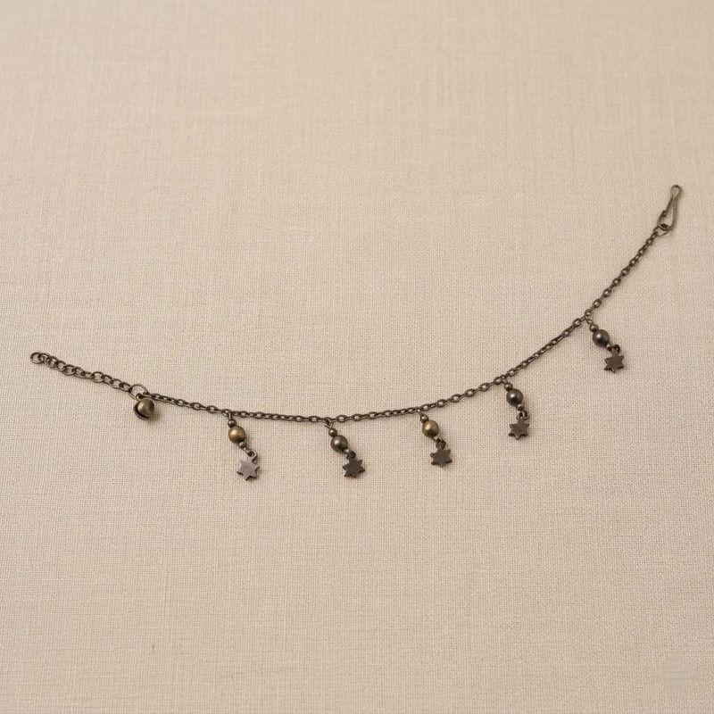 Oxidised Star Charm Anklet