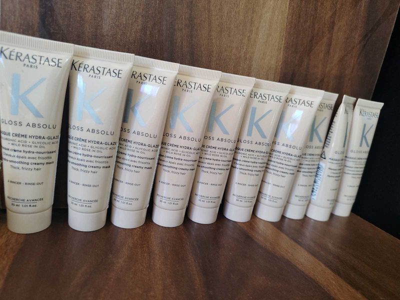 10× Kerastase Gloss Absolu Hair Cream - Set of 10