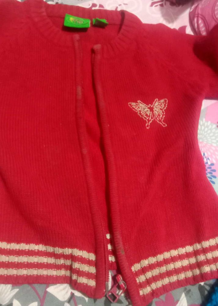Baby sweater Palm Tree