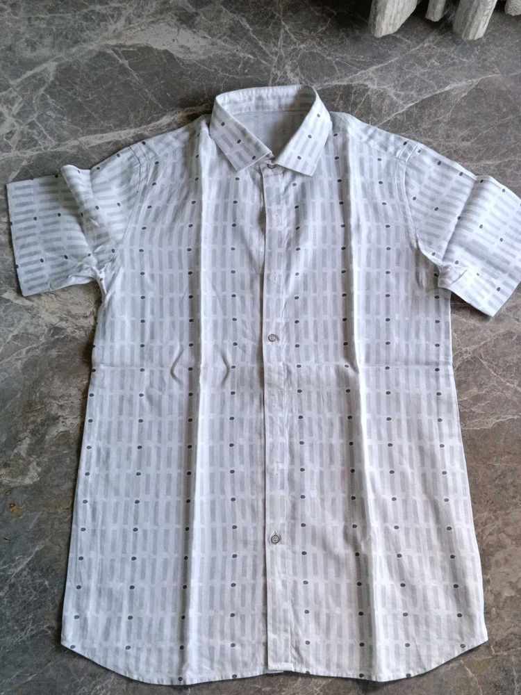 Men's Short Sleeve Printed Shirt