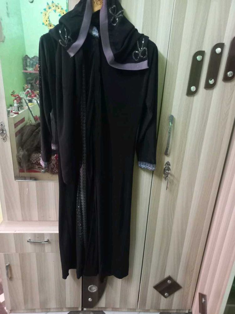 Elegant Black work burkha
