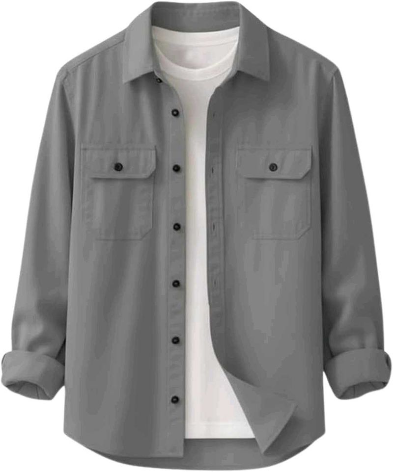 DEELMO Men’s Stylish Cotton Blend Casual Shirt ||