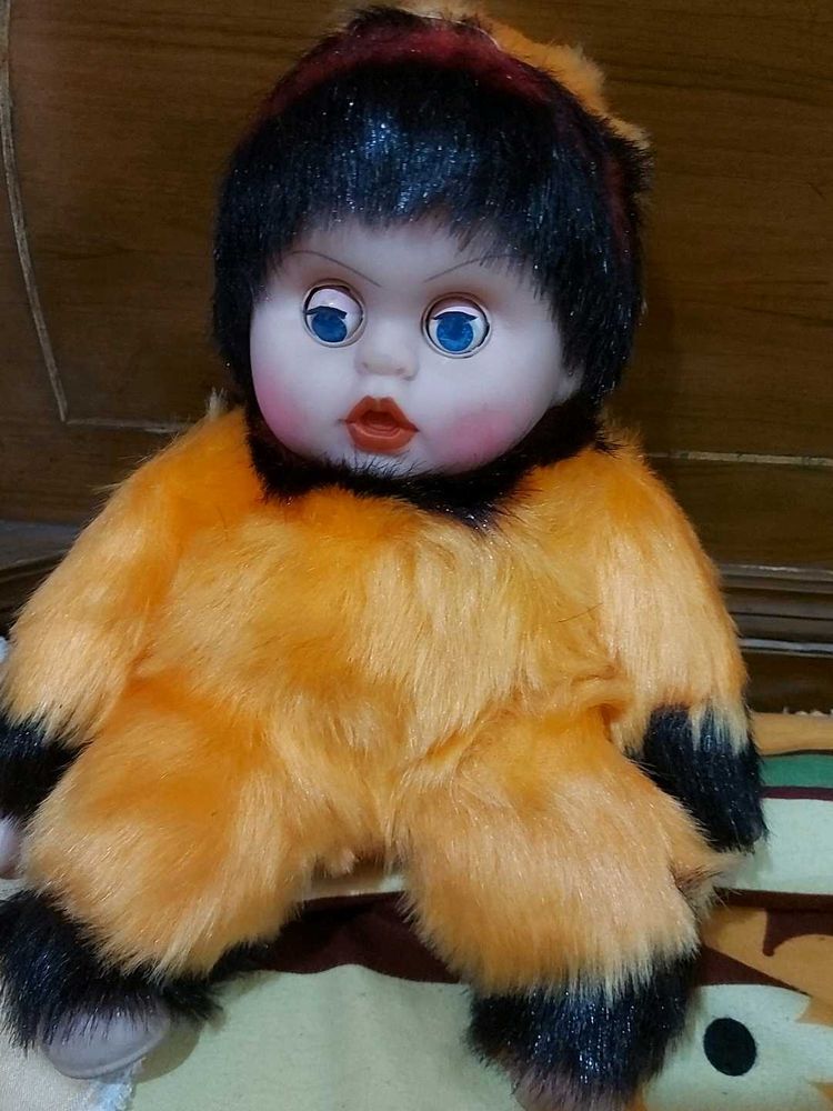 Vintage Furry Doll