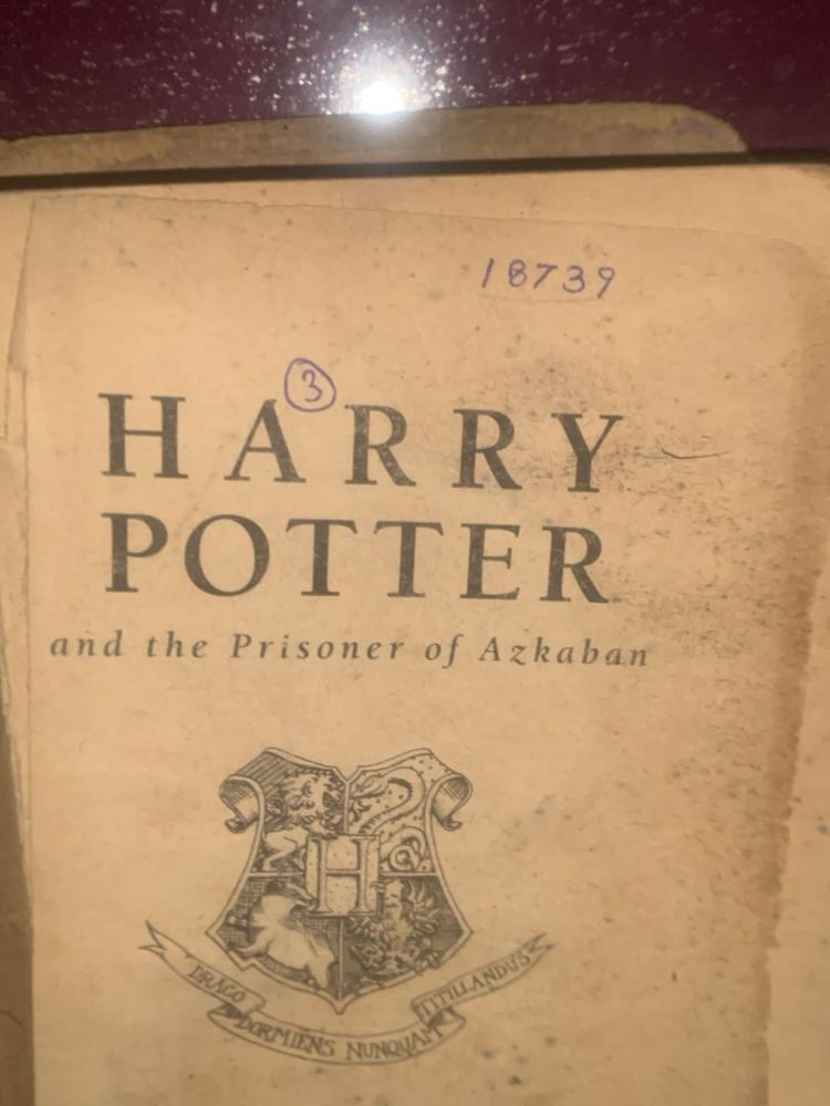 Harry Potter and the Prisoner of Azkaban Book