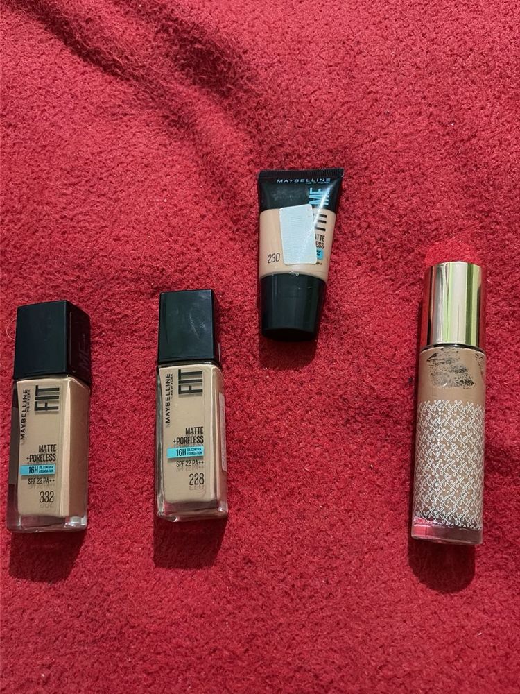 Maybelline Fit Me Foundations (3 Shades)