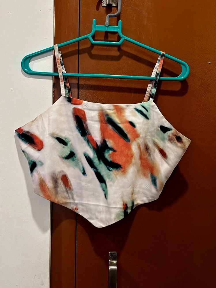 Trendy Scarf Top