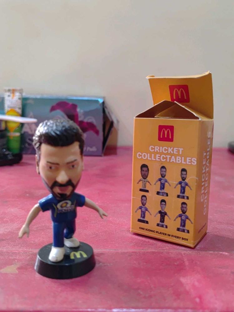 McDonald's Cricket Collectible Toy Rohit Sharma 45