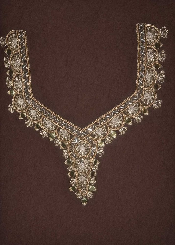 zari hand embroidery
