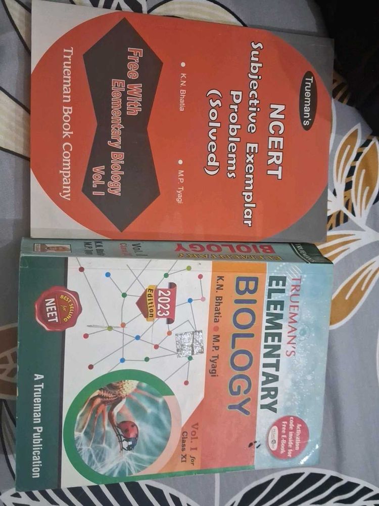 Trueman's Elementary Biology Vol. 1 &amp; NCERT Exempl