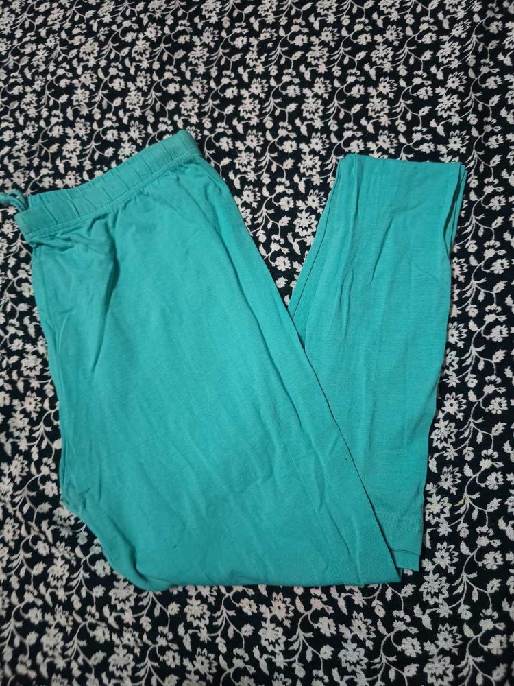 Turquoise Teal Leggings
