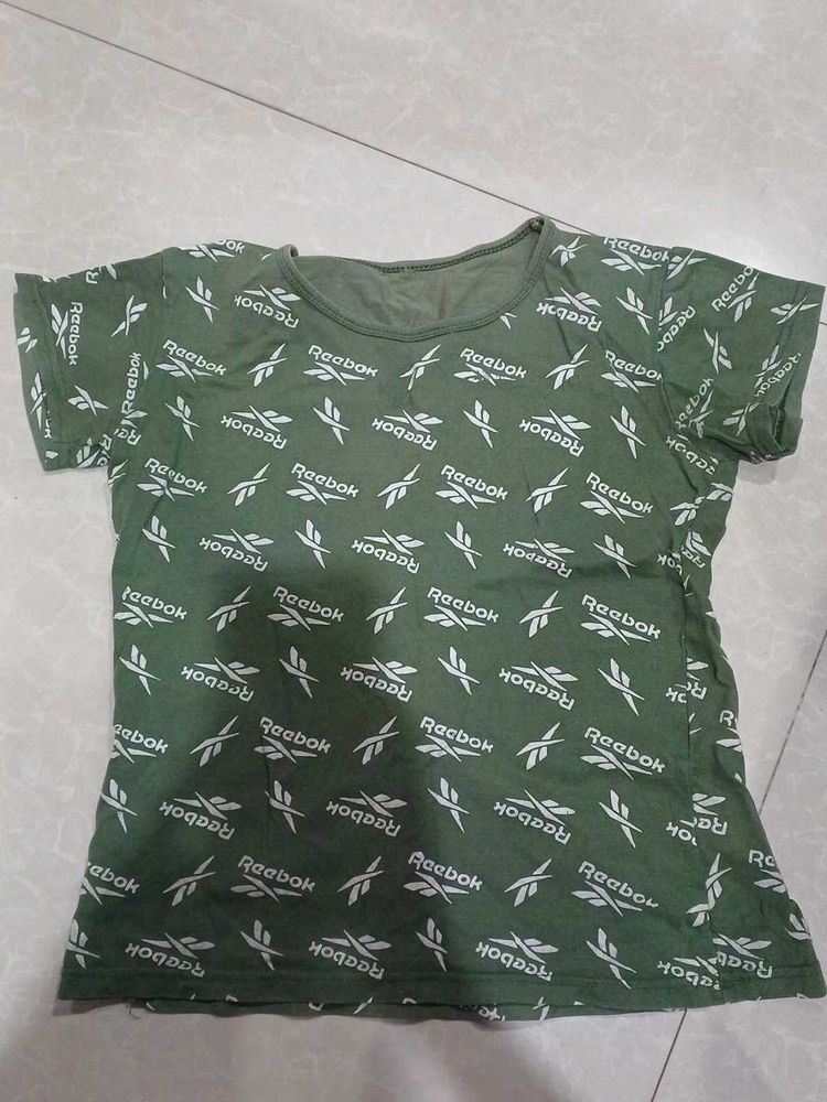 Reebok All-Over Print T-Shirt