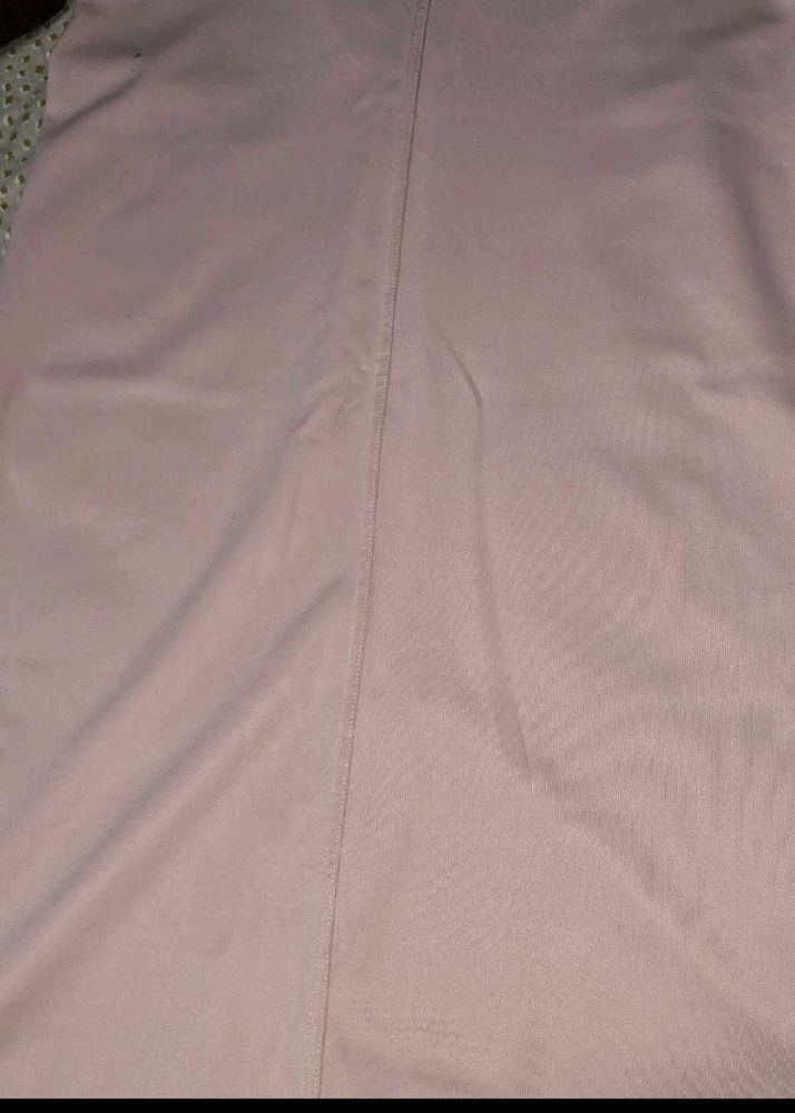 Elegant Pastel Pink &amp; grey skirt from Paris