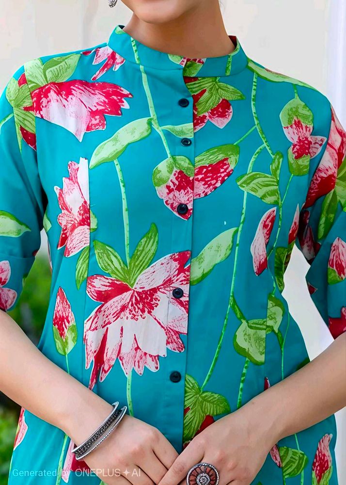 🩵🪷Print Kurta