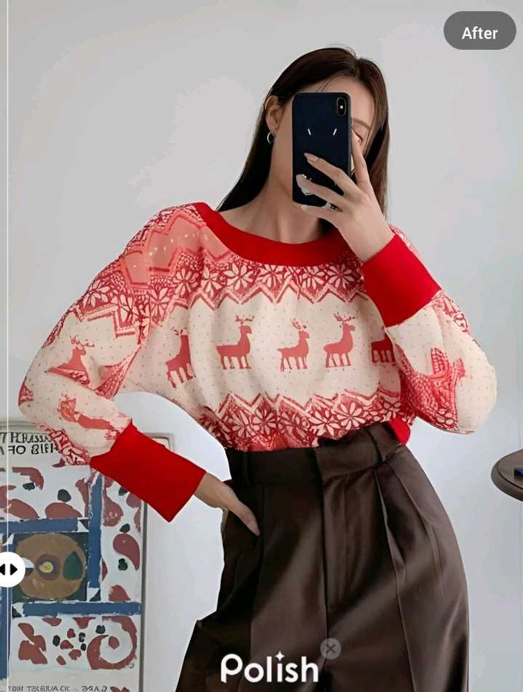 New With Tag Korean Art Cute Blouson