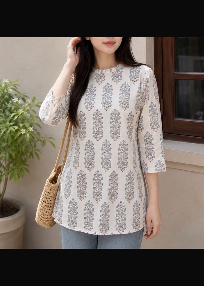 Elegant Printed Kurta Top new with tag bust 44inc