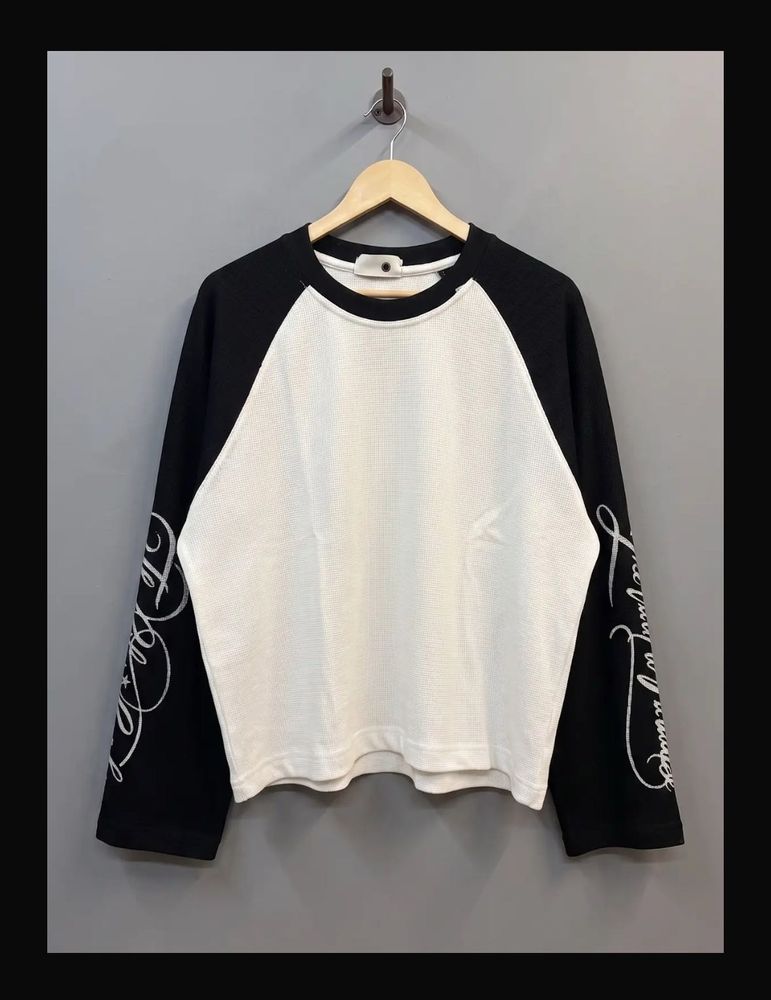 Raglan sleeve Crop Fit
