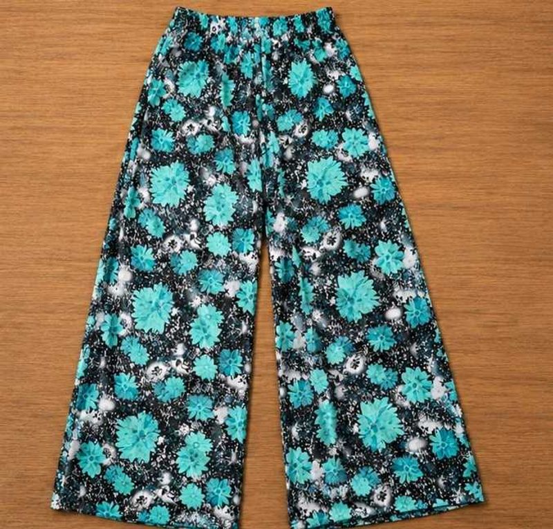 Floral Wide Leg Palazzo Pants