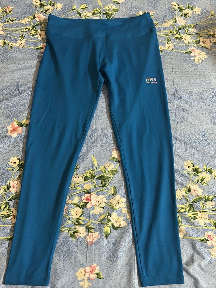 HRX Training Blue Leggings