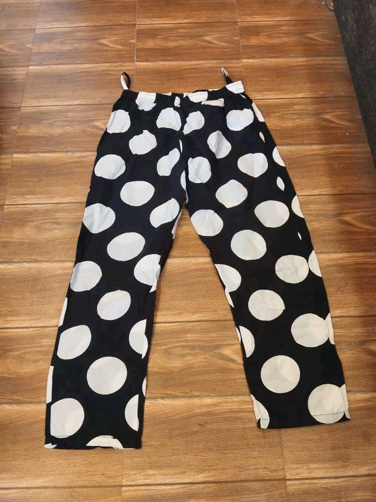 Polka Dot Palazzo Pants