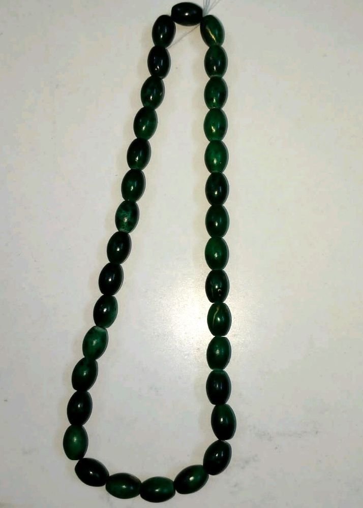 Beads Glass String Green Rhinestone/Unique large