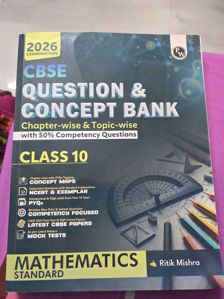 CBSE Class 10 Mathematics Question Bank 2026