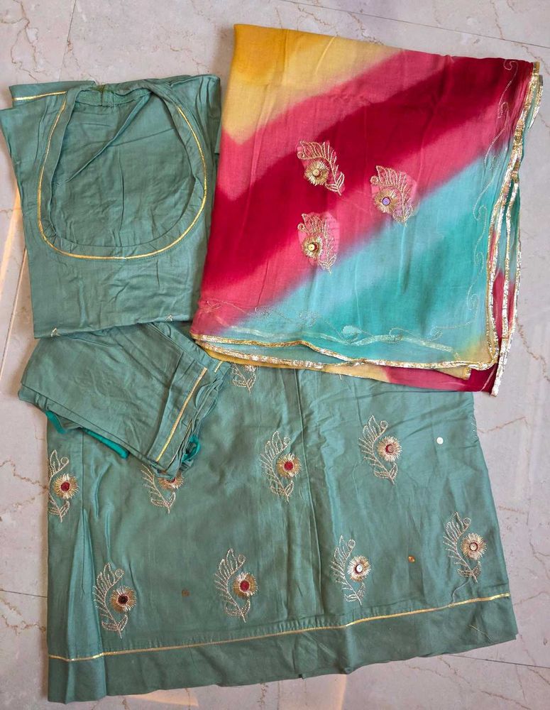 rajputi suit cotton