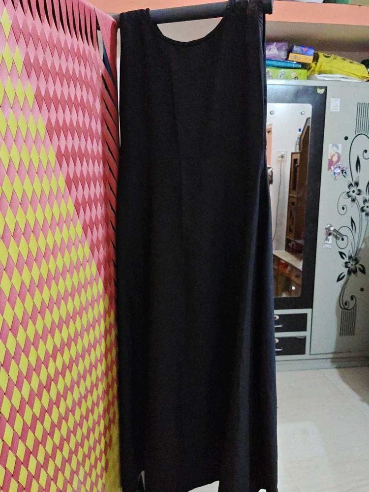 Black Embellished Ethnic Gown