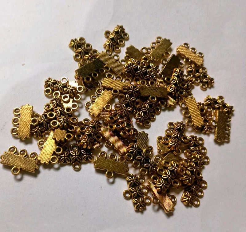 Antique Gold Tone 35 pic Necklace Clasps