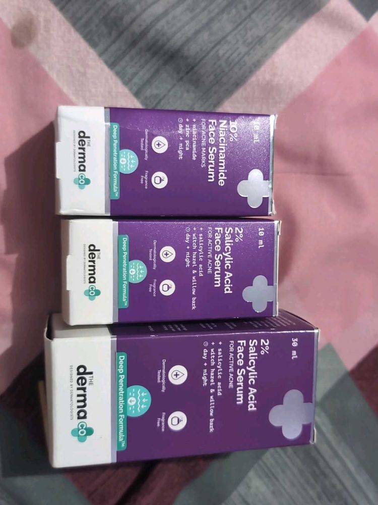 Dermaco Salicylic Acid And Niacinamide Combo Of 3