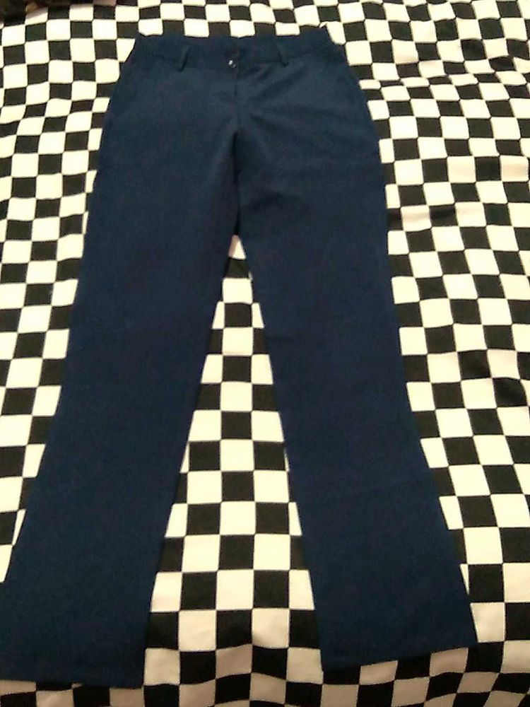 Formal Navy Blue Trousers For Girl