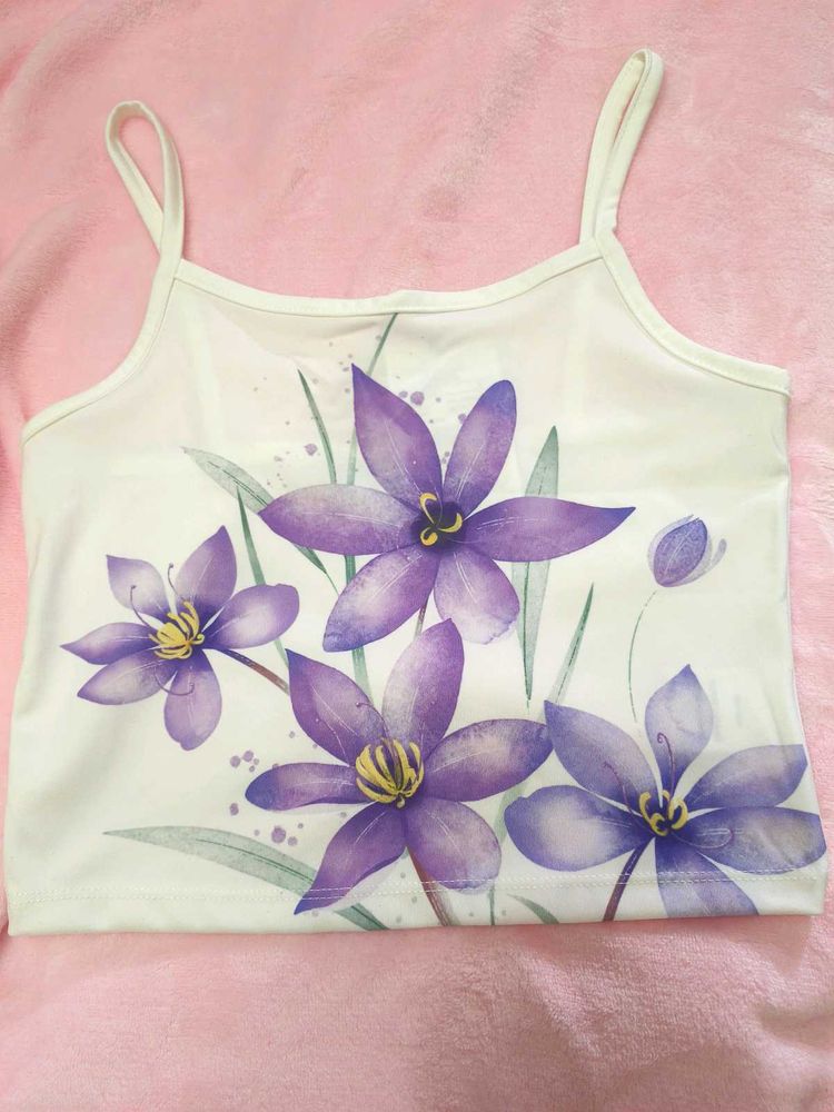Floral Print Cami Top