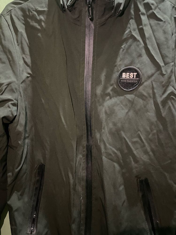 Men's Green "BEST NEW FASHION" Jacket