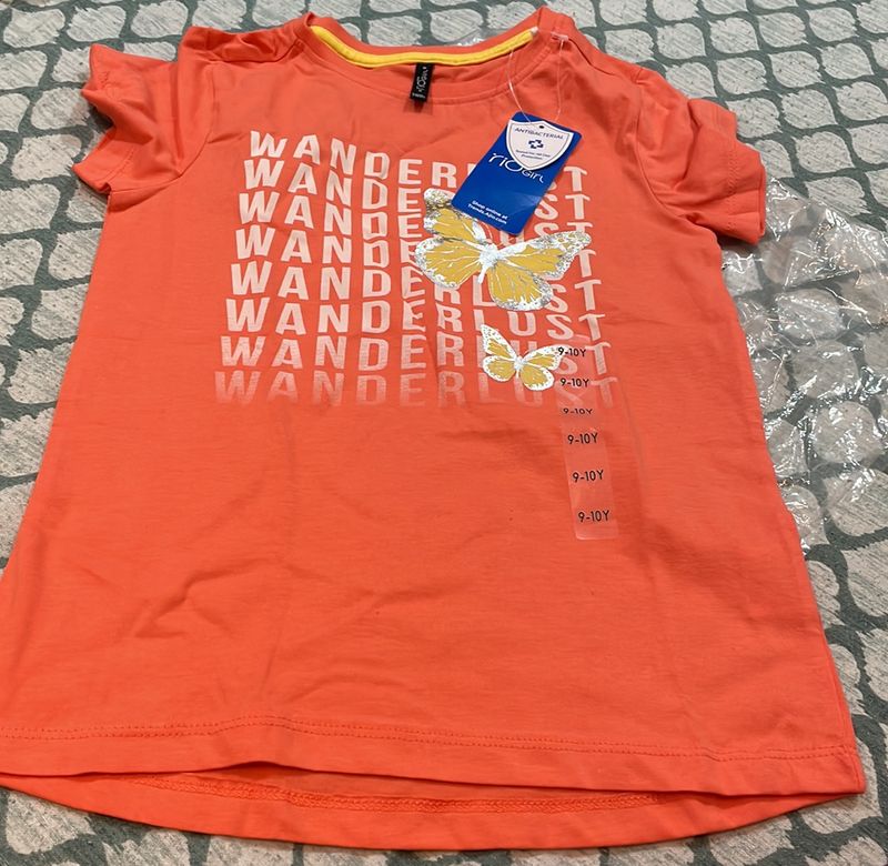 girls tshirt 9-10yr