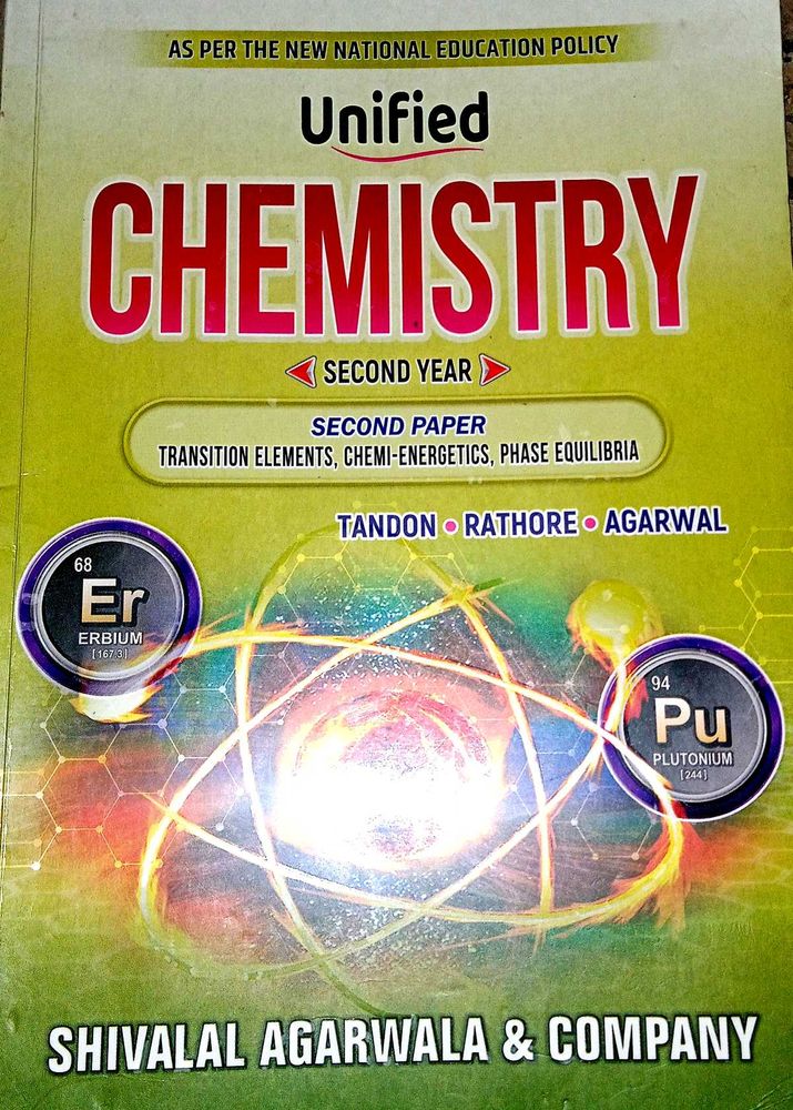 Unified Chemistry: Second Year (Paper 2)
