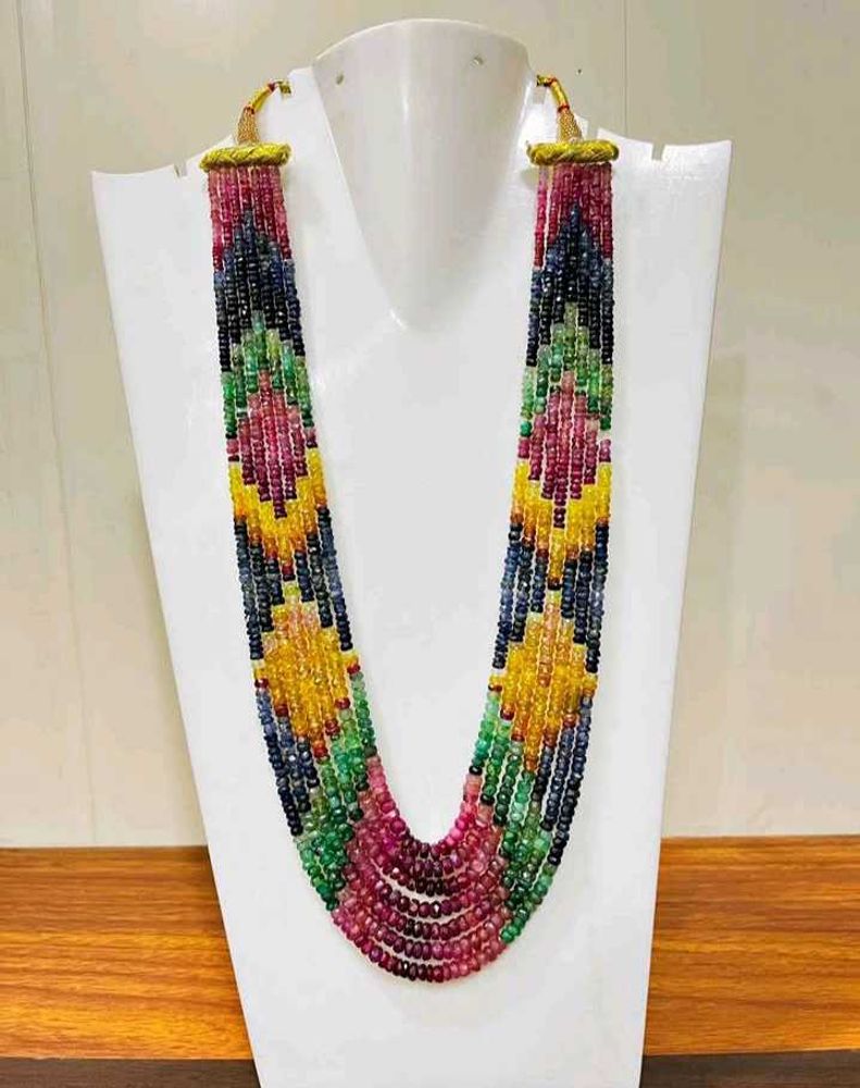 Multicolor Gemstone Necklace