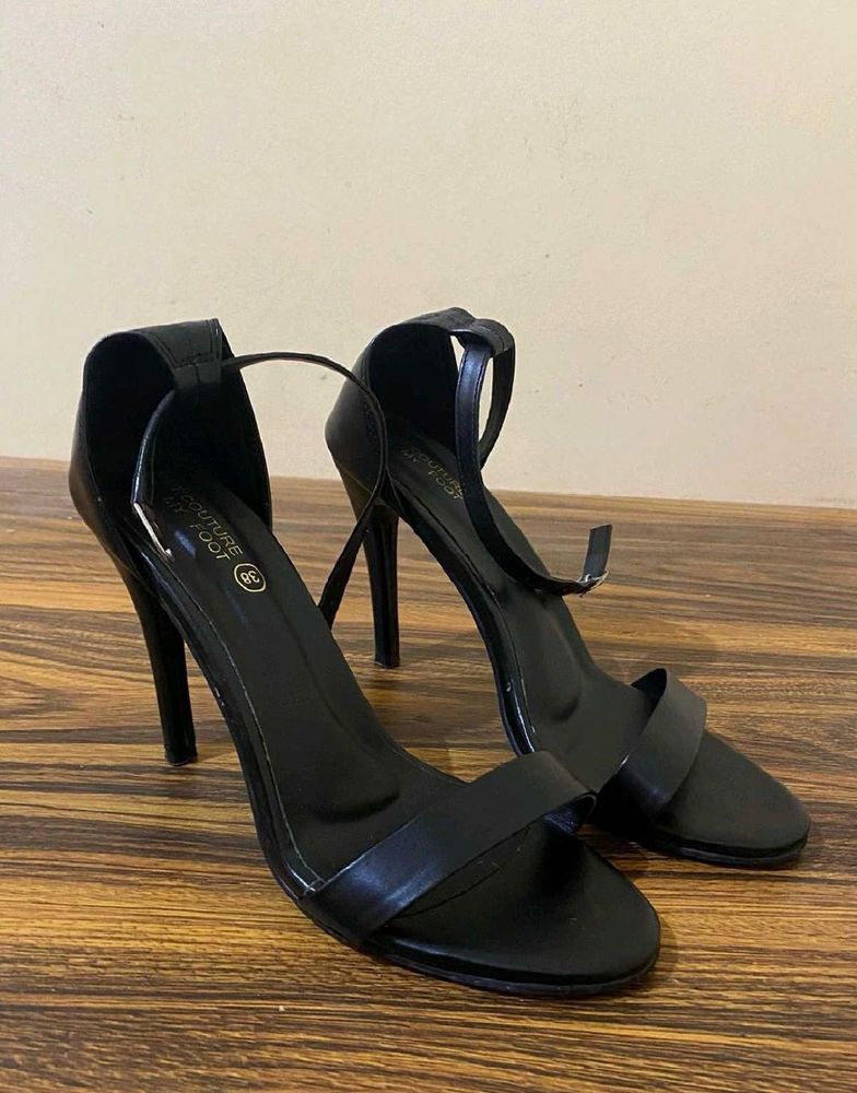 Elegant Black Stiletto Heels