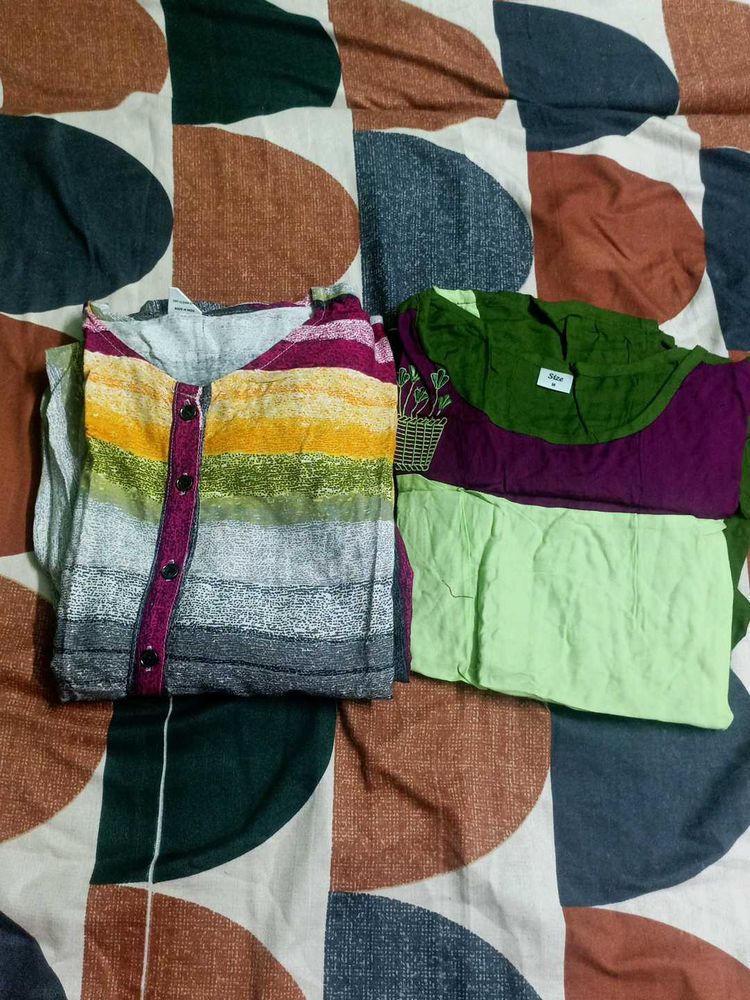 Vibrant Kurta Set with Trousers